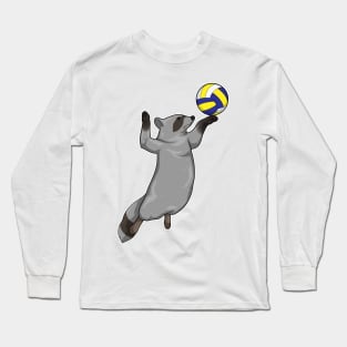 Racoon Volleyball Long Sleeve T-Shirt